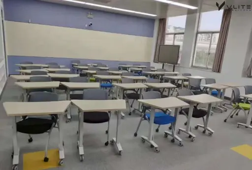 training room desks and chairs
