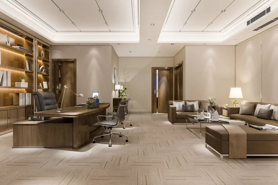 Creative Use of Space in CEO 1 Color Scheme in CEO Office Design Ideas