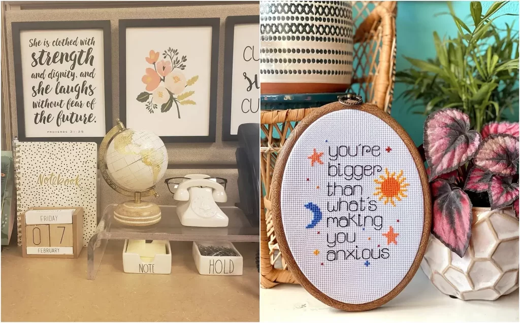 office cubicle decor ideas