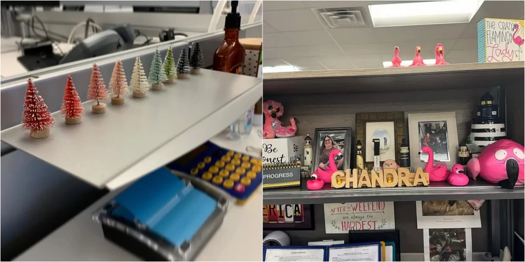 office cubicle decor ideas