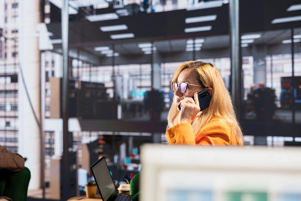 Acoustic telephone booth in coworking space by Vlite Furnitech