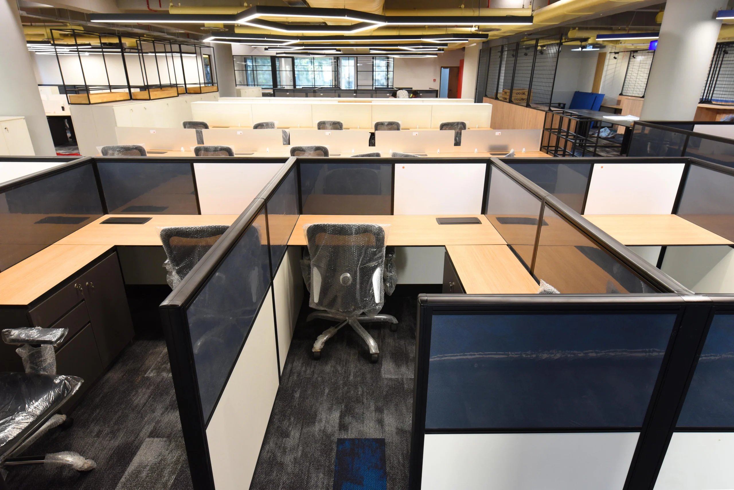 Modular Office Workstation Partition System 21 svg+xml;charset=utf