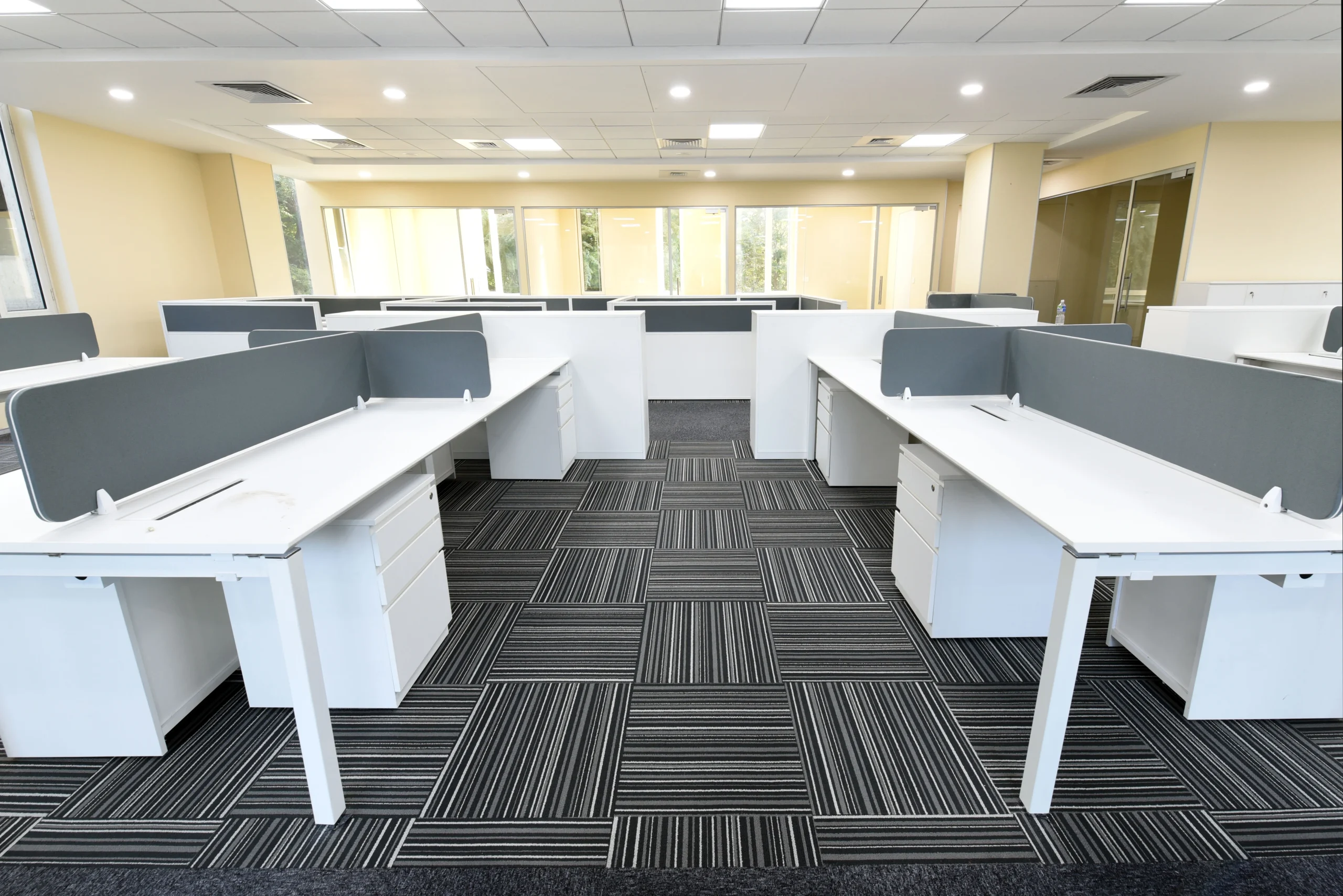 Modular Office Workstation Partition System 27 svg+xml;charset=utf