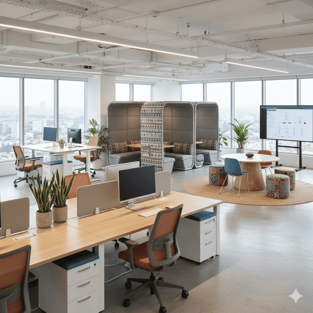 Office Furniture Design Trends in India | Vlite Furnitech