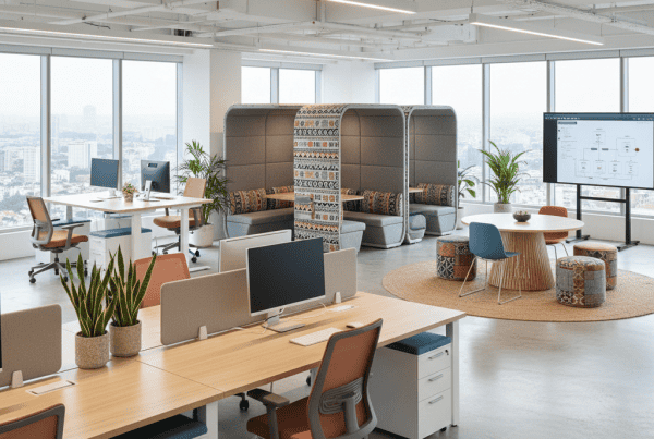 Modern modular office furniture design trends in India by Vlite Furnitech