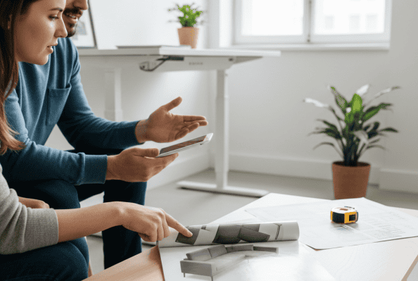 Compact modern office sofa for small workspace by Vlite Furnitech