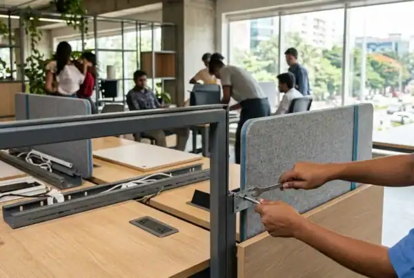 Modular office furniture for flexible office layouts in Bangalore