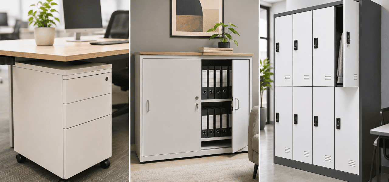 Office Storage Solutions: Pedestals vs Cabinets vs Lockers 3 Office Storage Solutions: Pedestals vs Cabinets vs Lockers