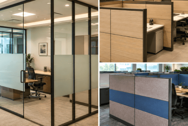 Office Partition Systems: Glass vs Laminate vs Fabric