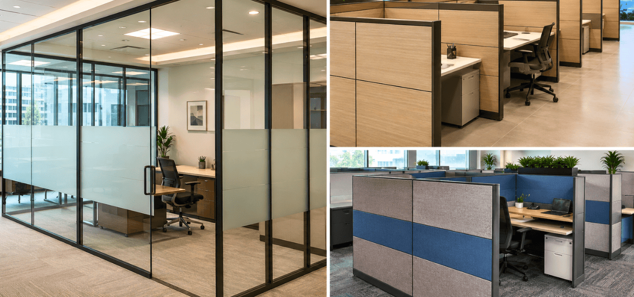 Office Partition Systems: Glass vs Laminate vs Fabric 3 Office Partition Systems: Glass vs Laminate vs Fabric