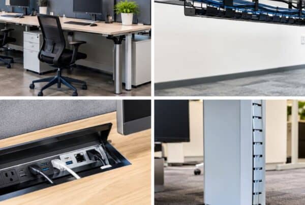 Cable Management in Modular Office Workstations
