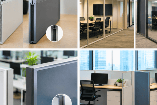 45mm vs 60mm Office Partition - What the Thickness Changes