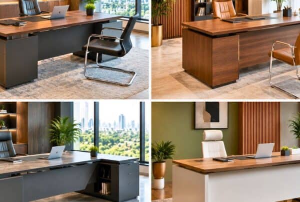 L Shape Executive Table vs Straight Table for Office Cabins