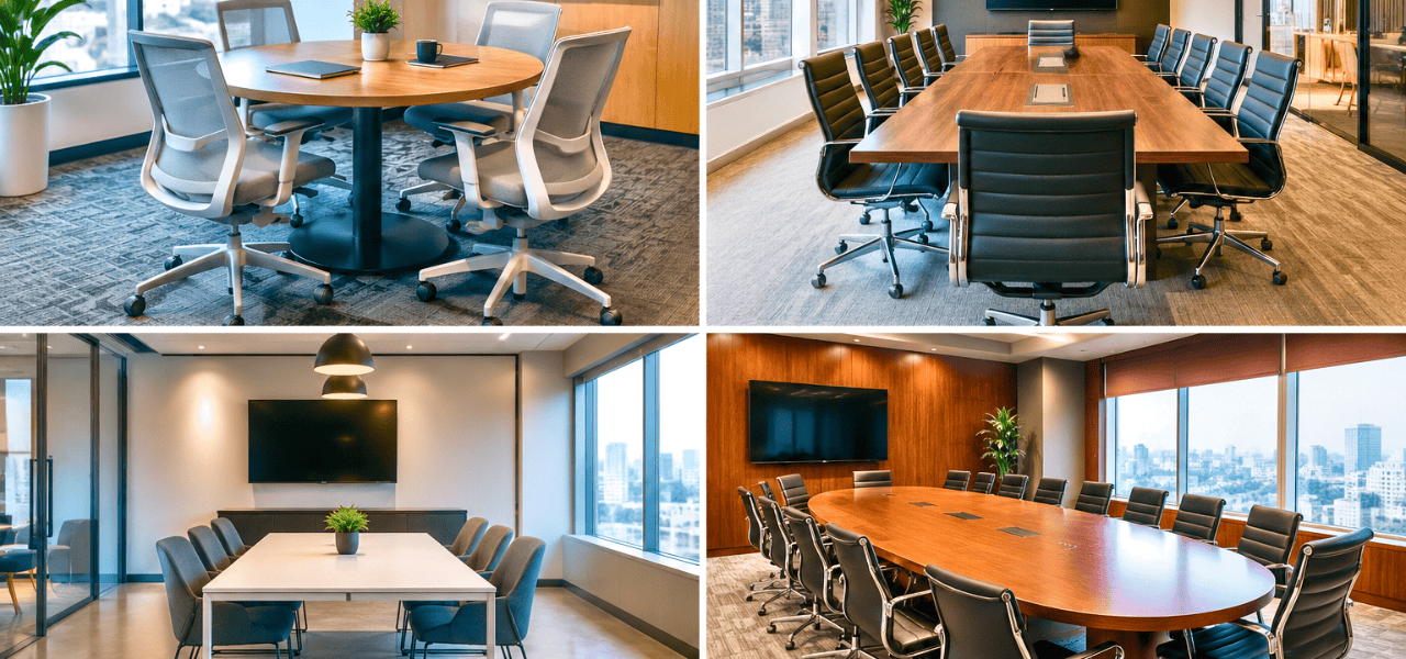 Meeting Table vs Conference Table - What Is the Difference 3 Meeting Table vs Conference Table - What Is the Difference