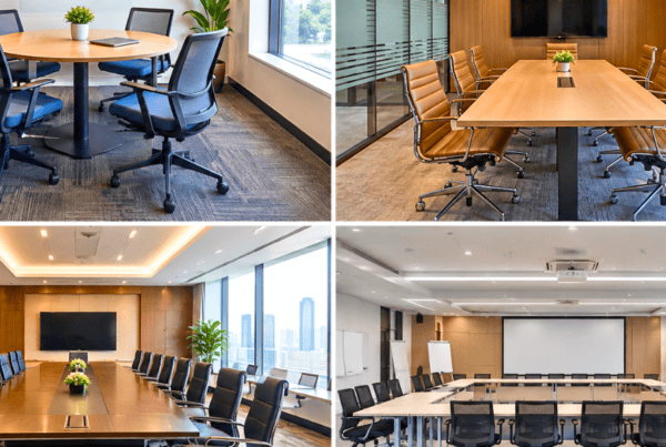 Meeting Room Size Guide - Table Size Against Room Dimensions