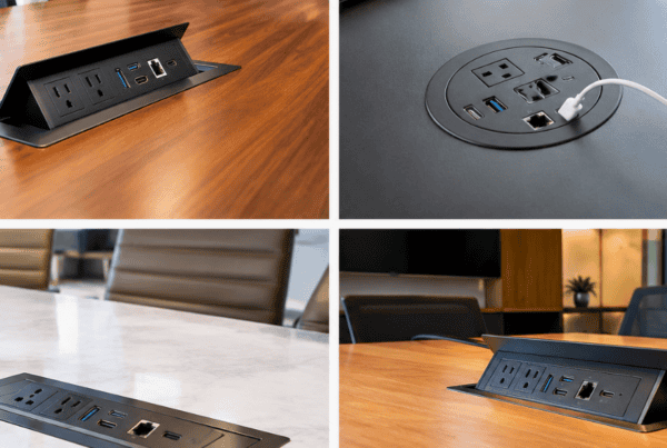 Power and Data Ports in Conference Tables - Setup Guide