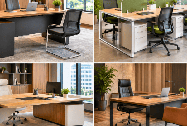 Office Table Design Ideas for Cabins and Modern Offices